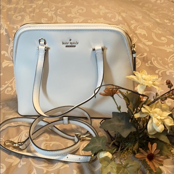 kate spade Handbags - Kate Spade White Medium Dome Bage